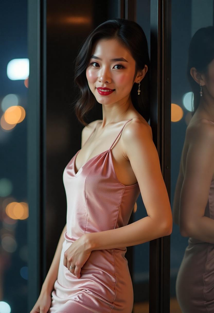 铁桥夜跑
